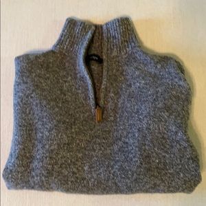 Men’s J. crew quarter zip sweater